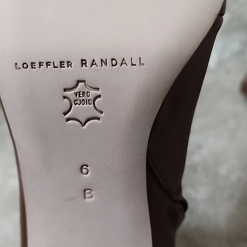 Loeffler Randall Brown Ankle Boots - Picture 10 of 12